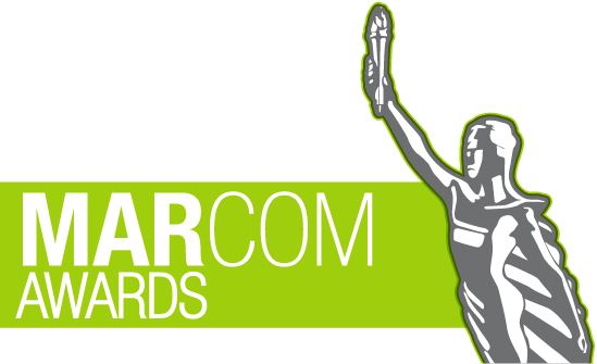MarCom Logo with Trophy