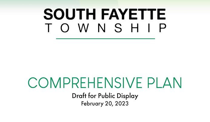 Newsflash South Fayette Township Comprehensive Plan for Public Display