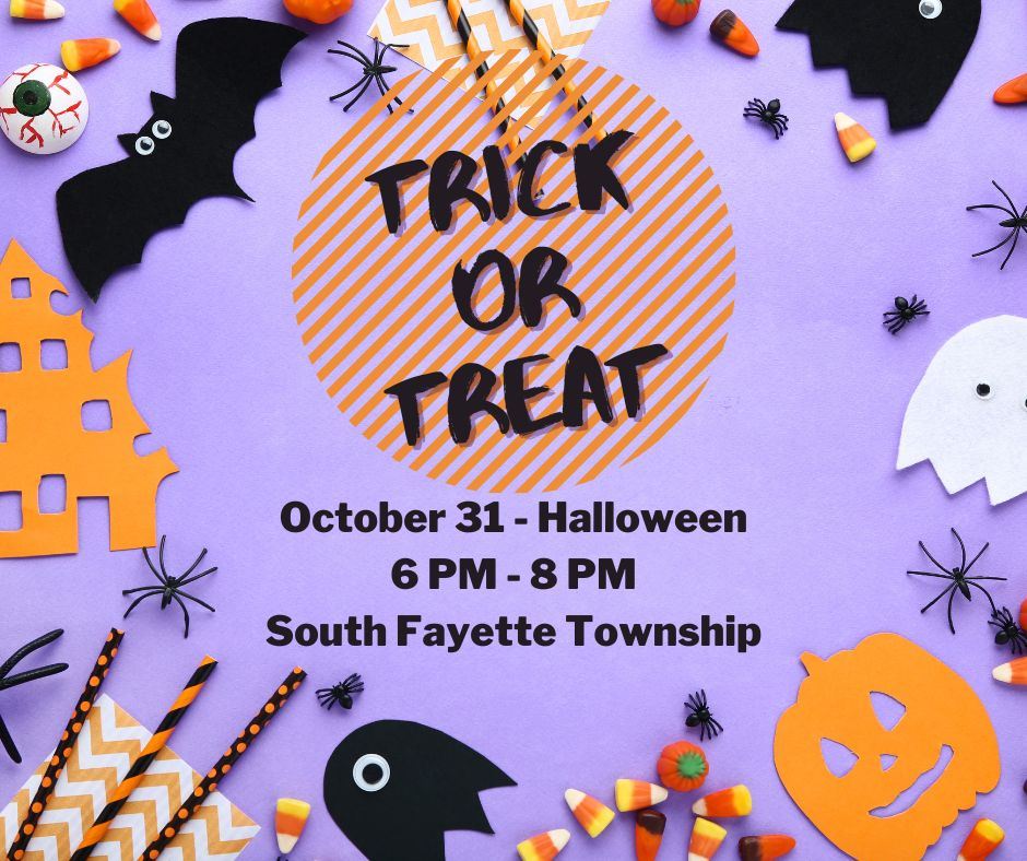 trick or treat halloween Oct. 31