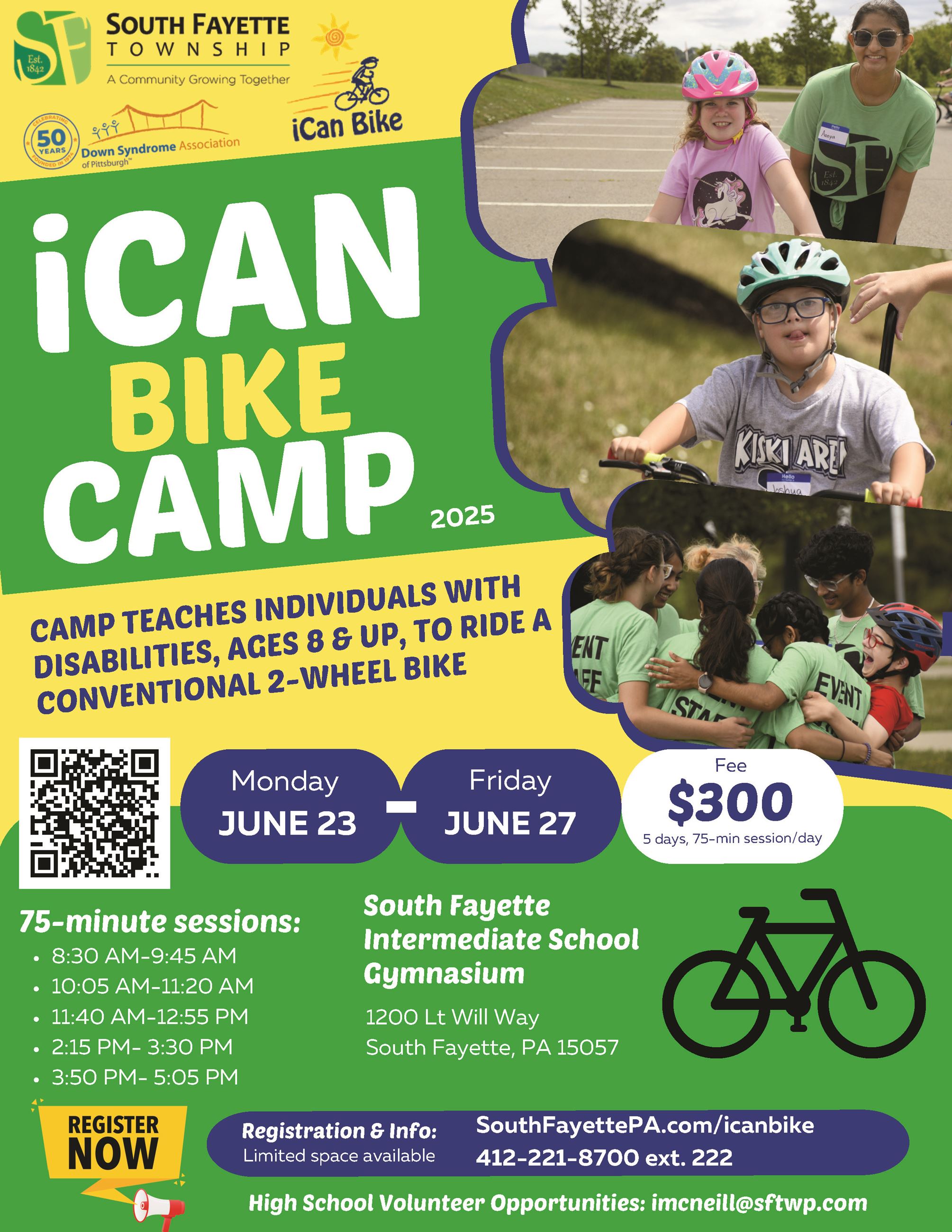 2024 iCan Bike Camp Flyer 